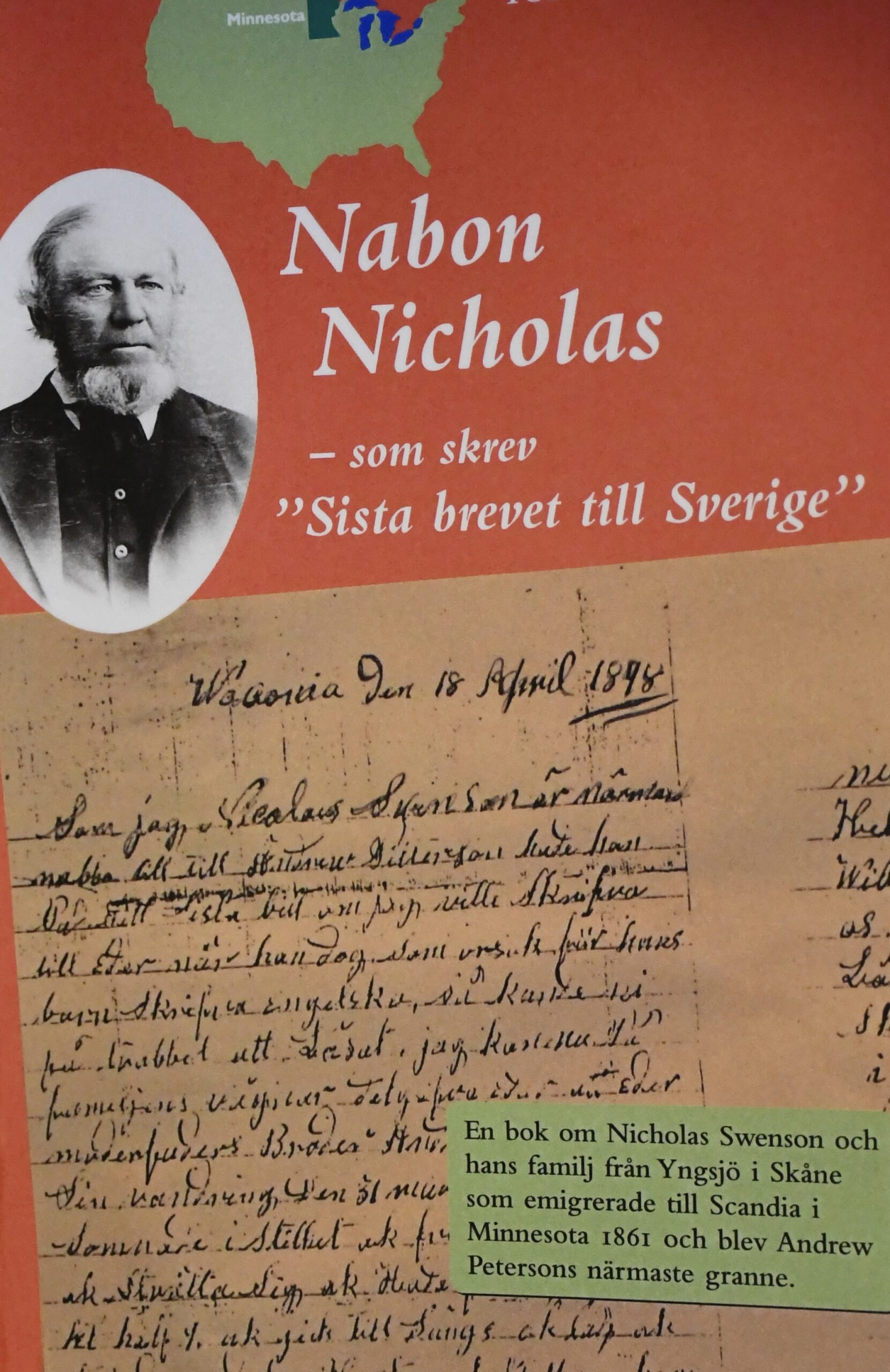 Nabon Nicholas – som skrev ”Sista brevet till Sverige